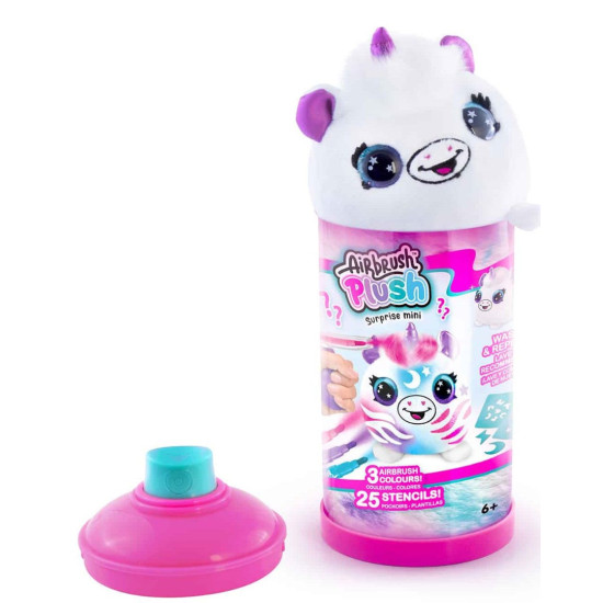 Творчески комплект Canal Toys Airbrush plush - Мини плюшена играчка за оцветяване, 1 брой, асортимент | Игри и играчки