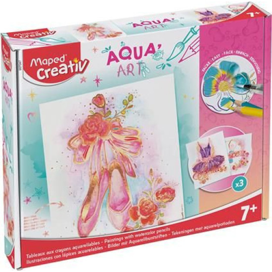 Творчески комплект Maped Creativ - Aqua Art, Танц | Творчески комплекти