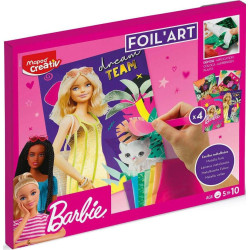 Творчески комплект Maped Creativ Barbie - Апликации с фолио