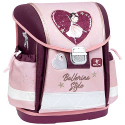 Ученическа раница-кутия Belmil Classic - Ballerina Style, 2 отделения, 19 l