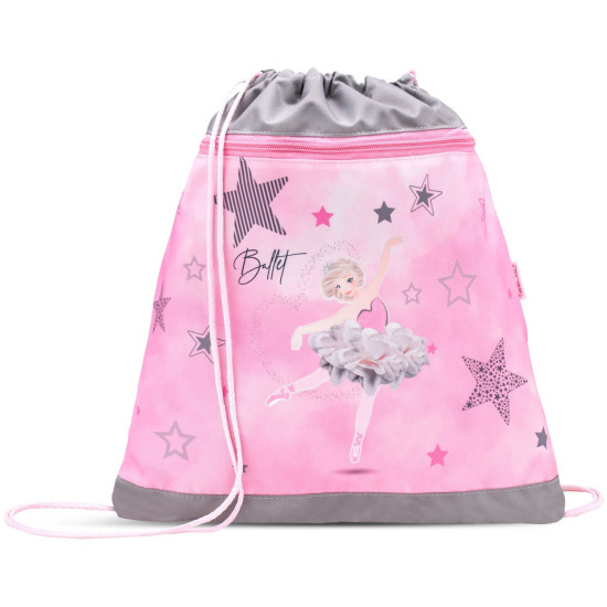 Ученически комплект Belmil - Ballet Light Pink, раница, два несесера и мешка | Belmil