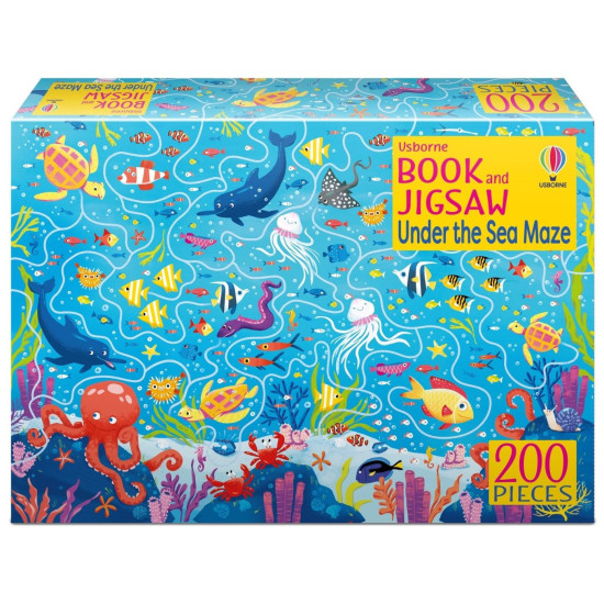 Usborne Book and Jigsaw: Under the Sea Maze | USBORNE