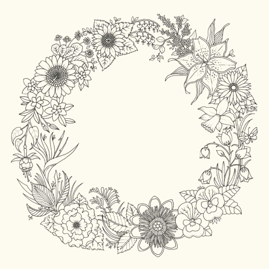 World of Flowers: A Colouring Book and Floral Adventure | Джохана Басфорд