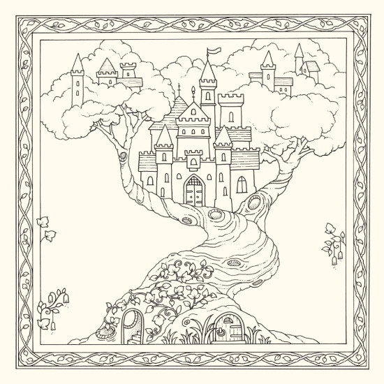 Worlds of Wonder: A Colouring Book for the Curious | Джохана Басфорд