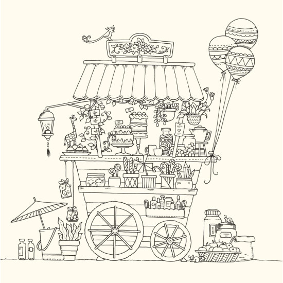 Worlds of Wonder: A Colouring Book for the Curious | Джохана Басфорд