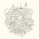 Worlds of Wonder: A Colouring Book for the Curious | Джохана Басфорд