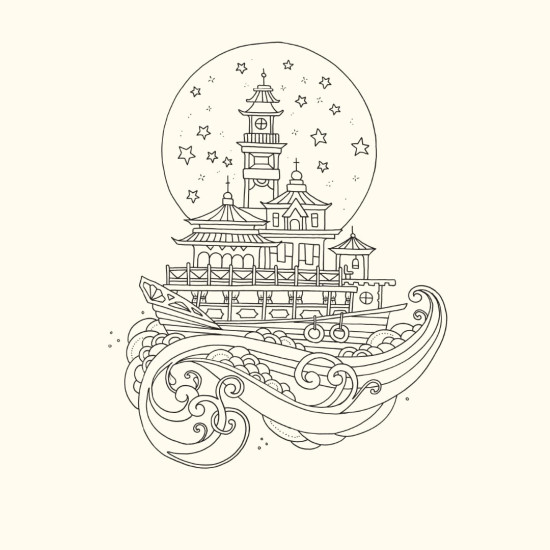 Worlds of Wonder: A Colouring Book for the Curious | Джохана Басфорд