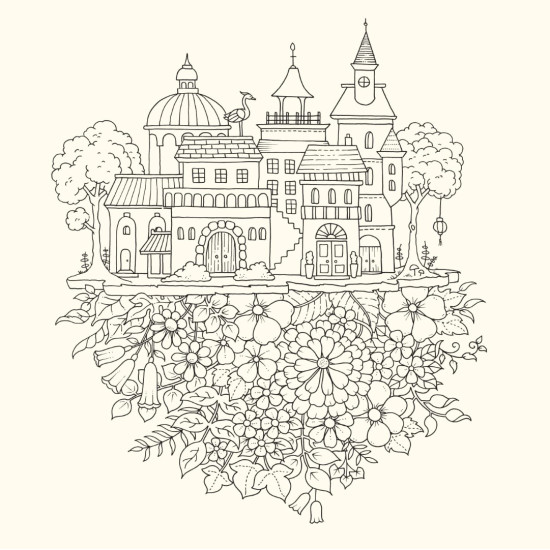 Worlds of Wonder: A Colouring Book for the Curious | Джохана Басфорд