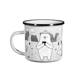 Емайлирано канче Bear Adventure