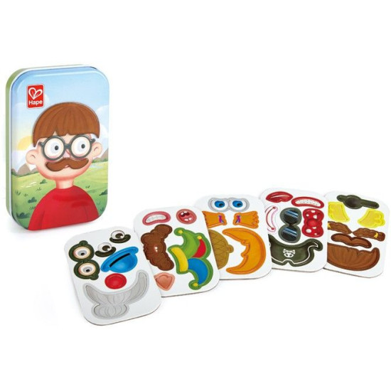 Занимателна игра HaPe International - Магнитно лице | Игри и играчки