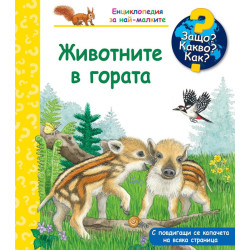 Защо? Какво? Как? Енциклопедия за най-малките: Животните в гората