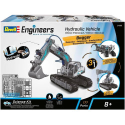 Сглобяем модел, Revell, Хидравличен багер 3 в 1 Сглобяем модел, Revell, Хидравличен багер 3 в 1