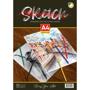 Скицник Скеч А4 - 20л., 110гр. 