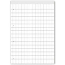 Блокнот Black&White - А4, 50 листа, карирани
