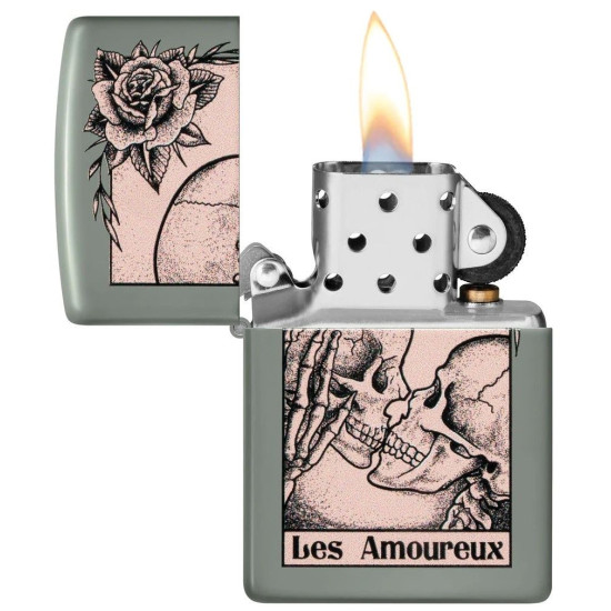 Запалка Zippo - Death Kiss Design