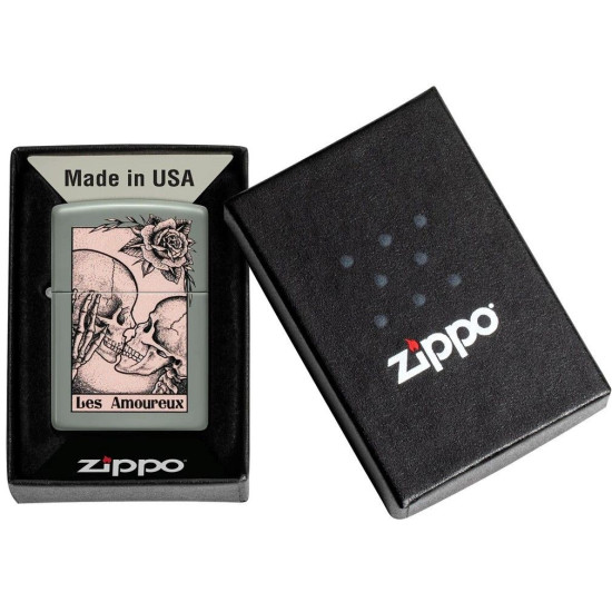 Запалка Zippo - Death Kiss Design