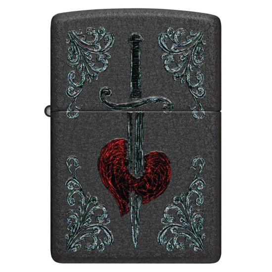 Запалка Zippo - Heart Dagger Tattoo Design