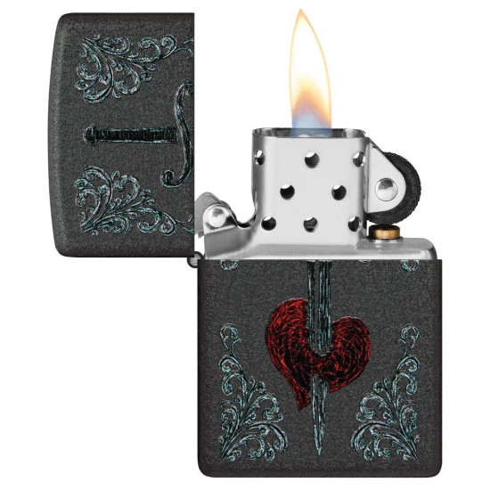 Запалка Zippo - Heart Dagger Tattoo Design