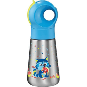Бутилка за вода Maped Picnik Miniz - Raccoon, 350 ml