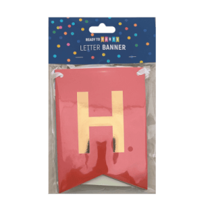 Гирлянд с надпис Happy Birthday - Флагове - 14.5 х 10.5 см