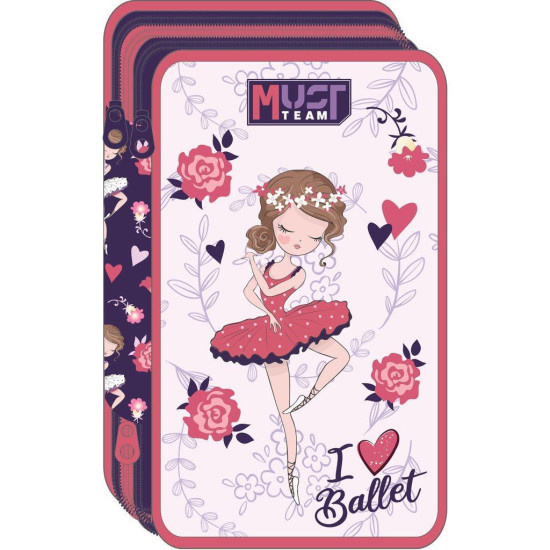 Несесер зареден троен I love ballet Несесер зареден троен I love ballet