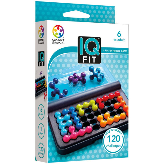 Детска логическа игра Smart Games Pocket IQ - IQ Fit Детска логическа игра Smart Games Pocket IQ - IQ Fit