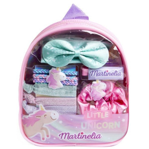 Детска раница с аксесоари за коса Martinelia Little Unicorn - 6 части