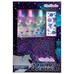 Детски комплект за маникюр Martinelia - Galaxy Dreams, с несесер Детски комплект за маникюр Martinelia - Galaxy Dreams, с несесер