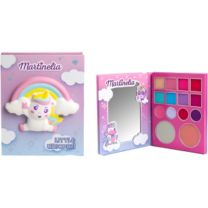 Детски козметичен комплект Martinelia Little Unicorn - Палитра, 14 цвята