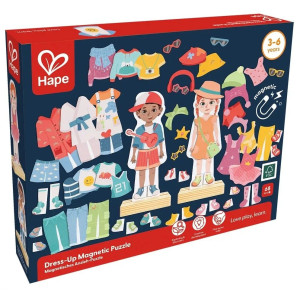 Детски магнитен пъзел HaPe от 68 части - Мода