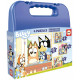 Детски пъзел в куфарче Educa 4 в 1 - Блуи