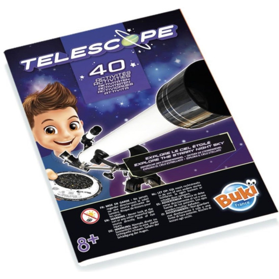 Детски телескоп Buki France - 40 дейности и аксесоари | Игри и играчки