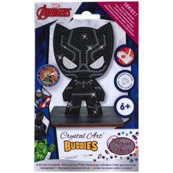 Диамантена фигурка Craft Buddy - Черната пантера Диамантена фигурка Craft Buddy - Черната пантера