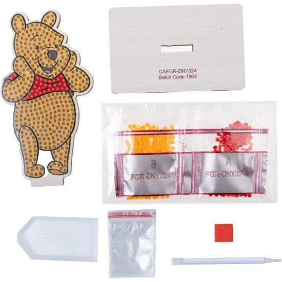 Диамантена фигурка Craft Buddy - Мечо Пух Диамантена фигурка Craft Buddy - Мечо Пух