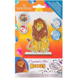 Диамантена фигурка Craft Buddy - Муфаса Диамантена фигурка Craft Buddy - Муфаса