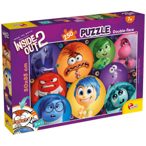 Двулицев пъзел Lisciani за оцветяване от 250 части - Отвътре навън 2