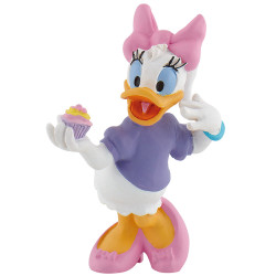 Фигурка Bullyland Mickey Mouse & Friends - Дейзи с кексче