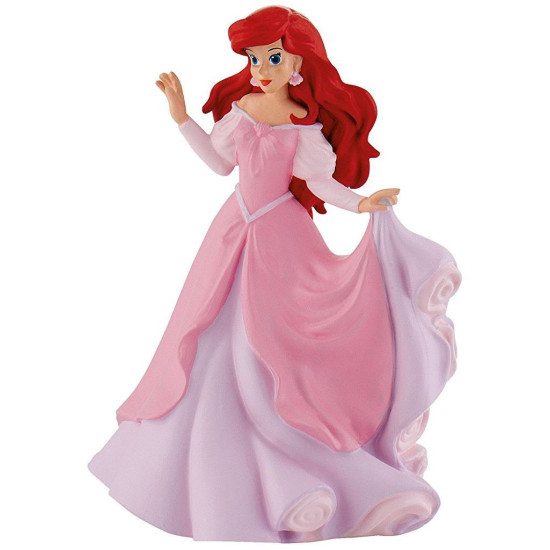 Фигурка Bullyland The Little Mermaid - Ариел в розова рокля | Disney