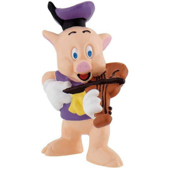 Фигурка Bullyland Three Little Pigs - Фидлър | Disney