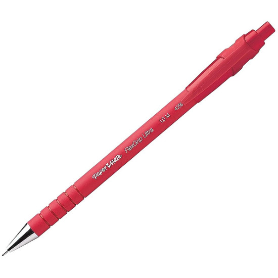 Химикалкa Paper Mate Flexgrip - M, червен, 1.00 mm