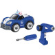 Играчка за сглобяване Buki France - Полицейска кола с R/C управление Играчка за сглобяване Buki France - Полицейска кола с R/C управление