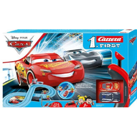 Игрален комплект Carrera - Състезателна писта Carrera First Cars Power Duel