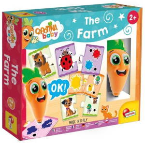 Игрален комплект Lisciani Giochi - Говореща писалка и пъзел ферма