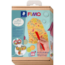 Комплект глина Staedtler Fimo Soft - Slab Design, 4 х 25 g Комплект глина Staedtler Fimo Soft - Slab Design, 4 х 25 g
