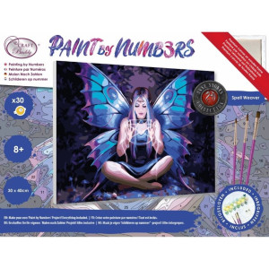 Комплект рисуване по номера Craft Buddy - Тъкач на заклинания