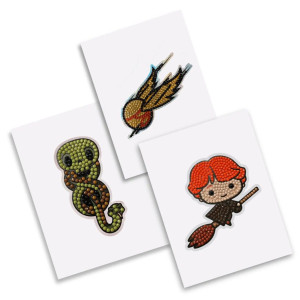 Комплект стикери Craft Buddy - Хари Потър, диамантен гоблен пакет