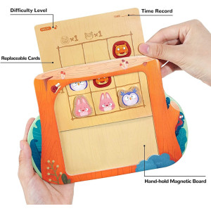 Логическа игра Toi World - Тропически животни