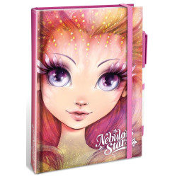 Луксозен тефтер Nebulous Stars - Принцеси, 48 листа, асортимент