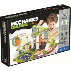 Магнитен конструктор Geomag - Mechanics Challenge Strike!, 185 части Магнитен конструктор Geomag - Mechanics Challenge Strike!, 185 части