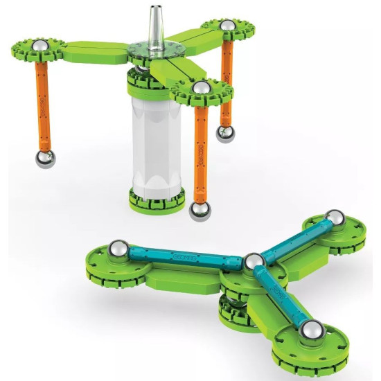 Магнитен конструктор Geomag - Mechanics Motion 2Magnetic Gears, 96 части